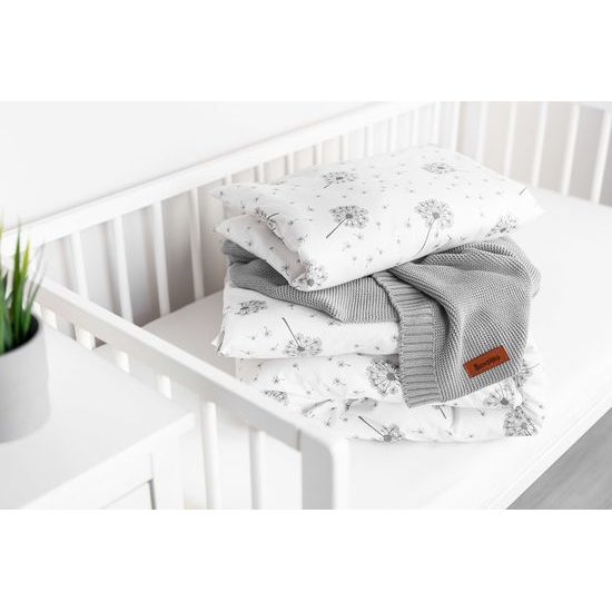 Dětská deka bambusovo-bavlněná 80x100 cm šedá