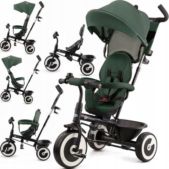 Tříkolka Kinderkraft Aston zelená