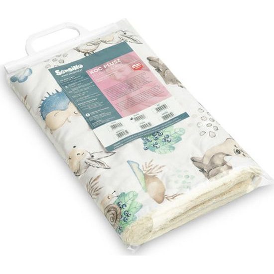 Dětská plyšová dečka 80x100 cm - Procházka