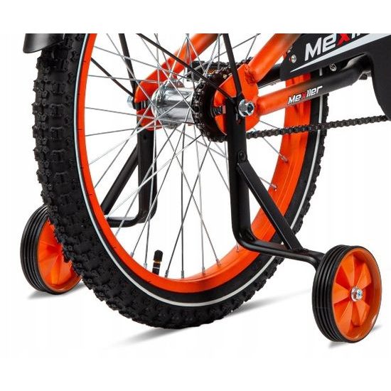 Mexller dětské kolo BMX 20" černooranžová