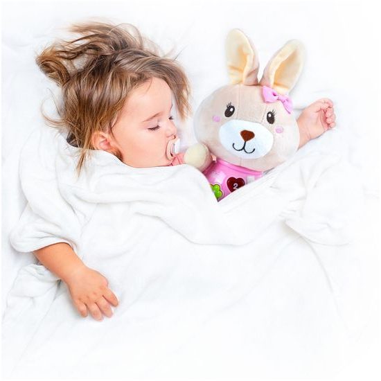 Interaktivní plyšový králíček na baterie Magic Rabbit