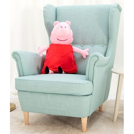 Plyšové prasátko Pepa 50 cm růžové