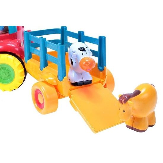 Veselý traktor pro nejmenší se světly a zvuky Activity Tractor