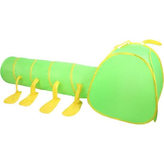 Ecotoys dětský stan s tunelem Stonožka