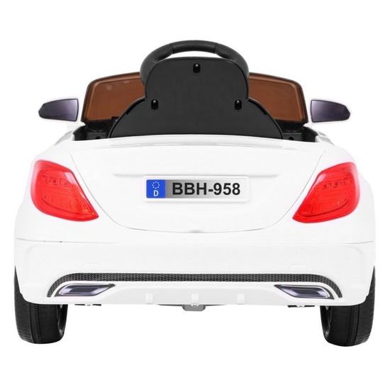 Dětské elektrické autíčko Best bílé