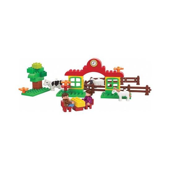 Blocki Mubi stavebnice Veselá zahrádka 69 dílů