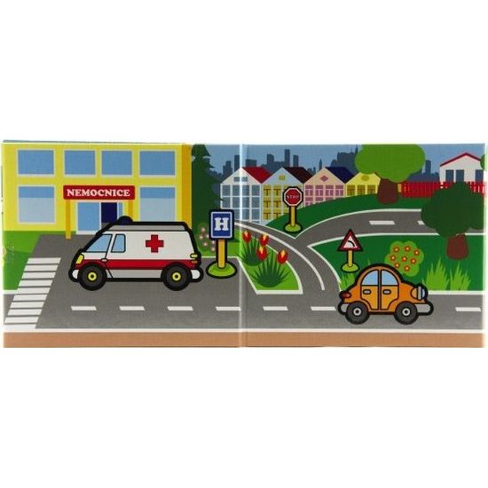 Knížka Leporelo - Moje první auta