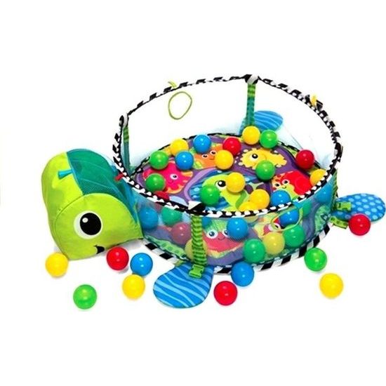 Vzdělávací podložka pro miminko 3v1 želva