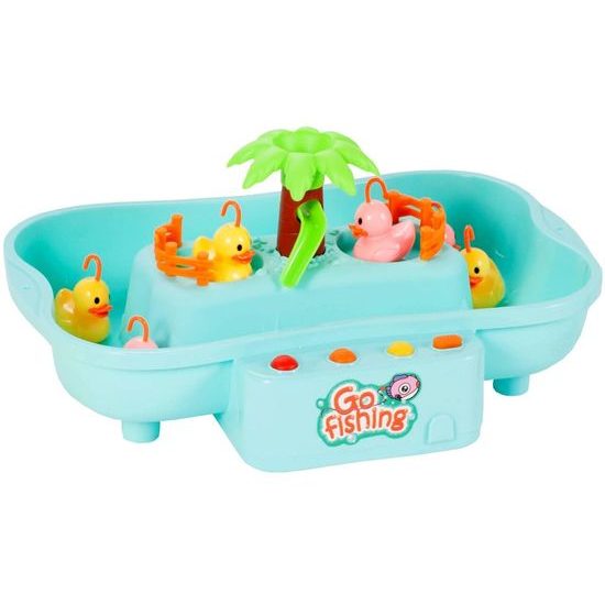 Dětská hra lovení kačenek na baterie Duck Fishing