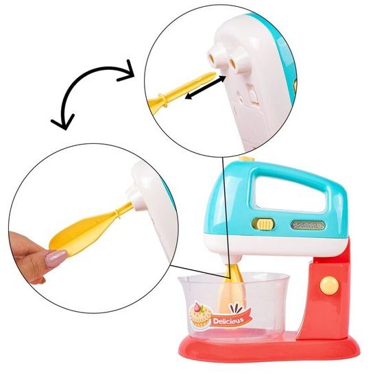 Dětský mixér na baterie s příslušenstvím Delicious Kitchen