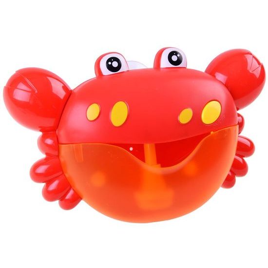 Bublinkovač do vany s melodií Red Bubble Crab