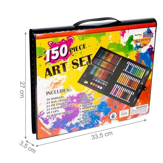 Sada na kreslení a malování Art Set 150 součástí