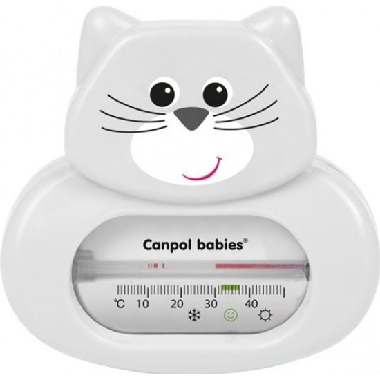 Canpol babies Teploměr do vody Kočička - šedá