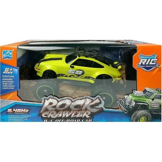 Auto Off-road na dálkové ovládání zelené