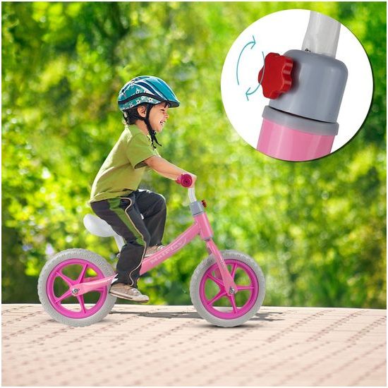 SMONTOVÁNO Dětské odrážedlo Trevis 12" růžové