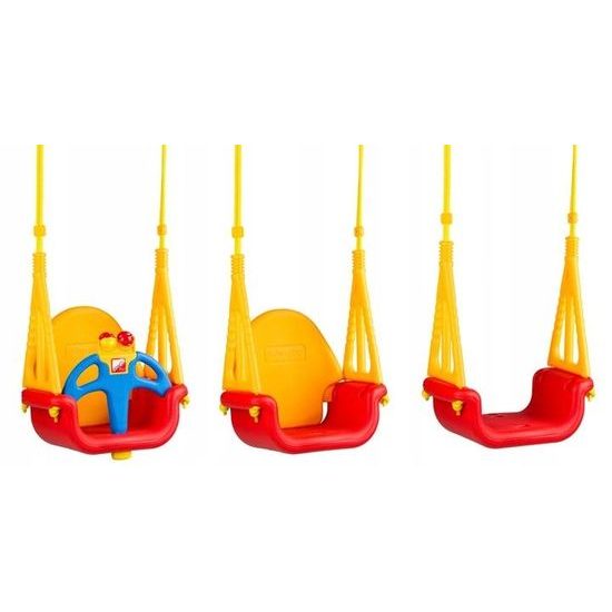 Ecotoys dětská houpačka 3v1 EduPlay