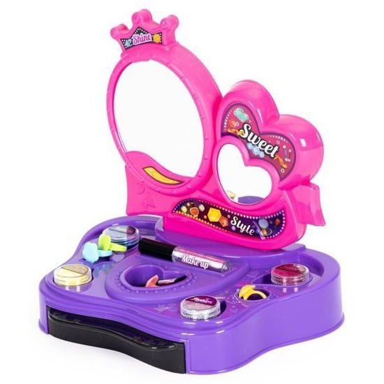 Mini dětská toaletka se zrcadlem Sweet Shine