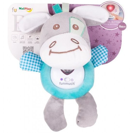 Interaktivní plyšový oslík Baby Calm