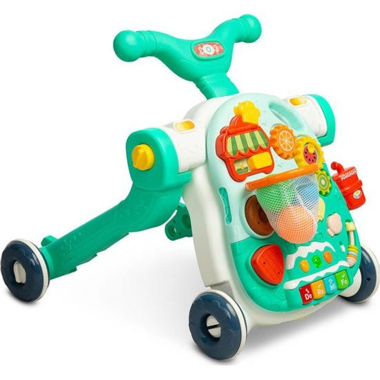 Multifunkční dětské chodítko Toyz 5v1 tyrkysové