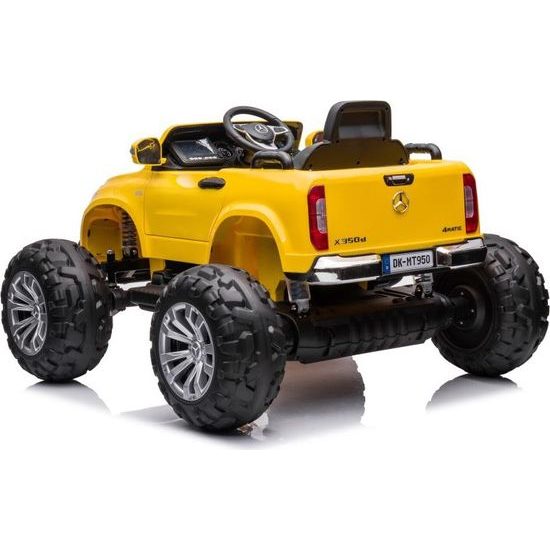Dětské elektrické autíčko Mercedes DK-MT950 4x4 lakované žluté