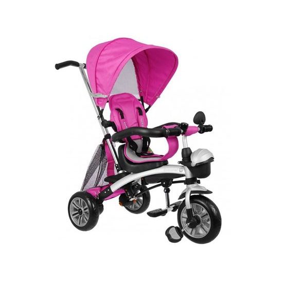 Majlo Toys dětská tříkolka 3v1 Sportrike AIR s nafukovacími koly růžová