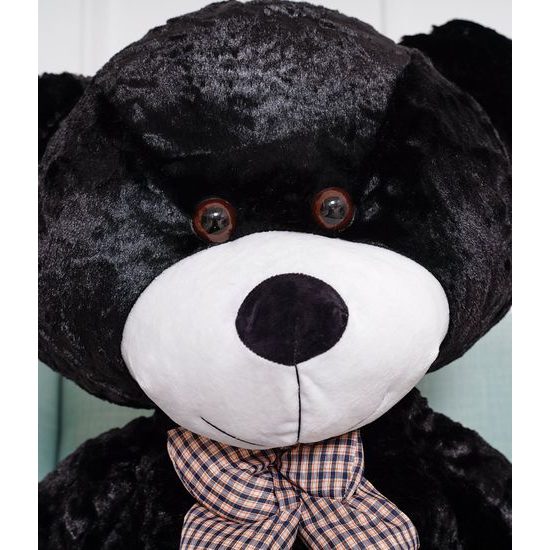 Plyšový medvěd Kvído 130 cm černý