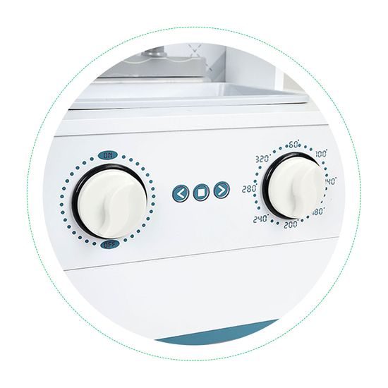 Ecotoys dětská dřevěná kuchyňka se zvuky a LED efekty Fancy Kitchen