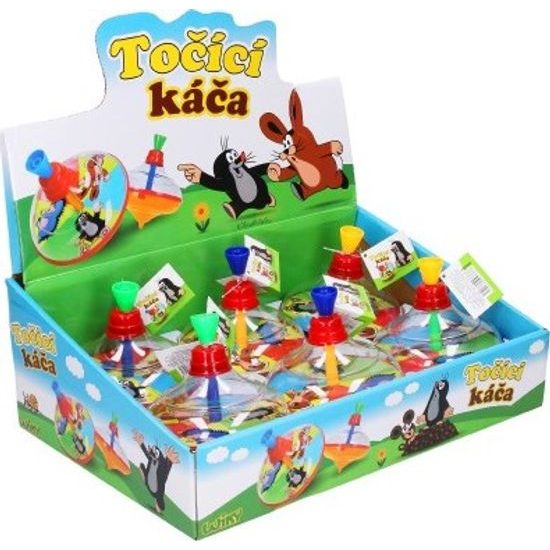 Káča točící Krtek -mix 3 barvy