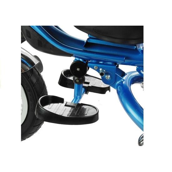 Majlo Toys tříkolka 2v1 s nafukovacími koly PRO600 modrá