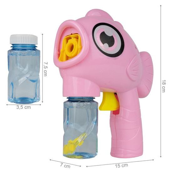 Dětský bublifuk Bubble Fish růžový