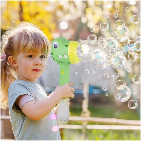 Dětský bublifuk na baterie Crocodille Bubble