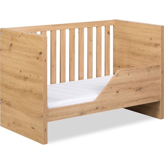 Zábrana na postýlku Klups 120x60 cm dub