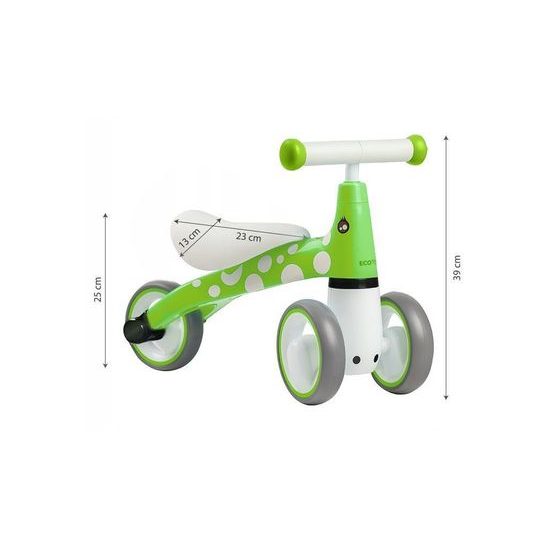 Ecotoys dětské odrážedlo Hipcio zelené