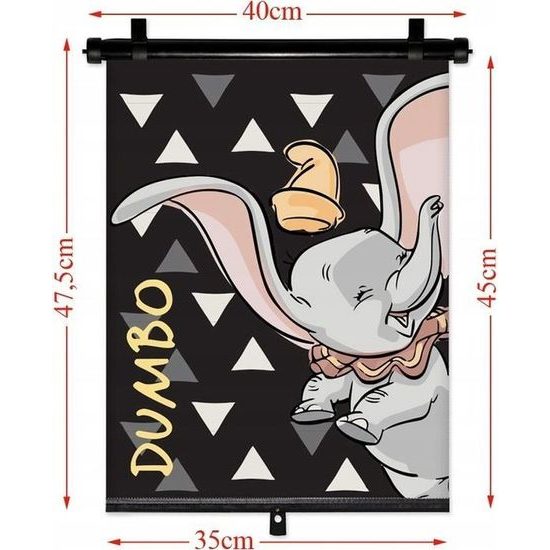 Sluneční clona do auta Dumbo 1ks 36x45