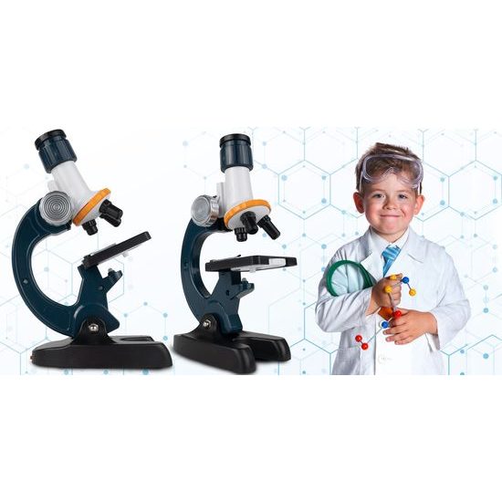 Dětský mikroskop na baterie s propojením na telefon Optic Microscope