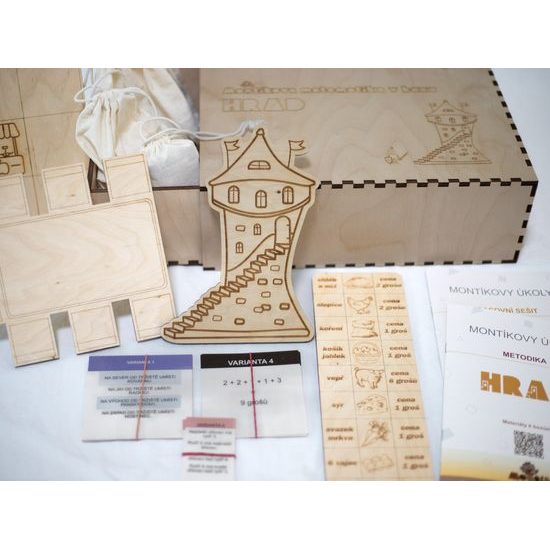 Montíkova matematika v boxe – HRAD - základný set