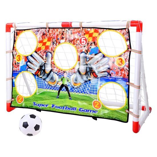 Fotbalová branka s míčem Soccer Goal 120x78 cm