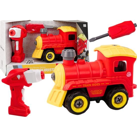 Dětská šroubovací lokomotiva na baterie City Tourist