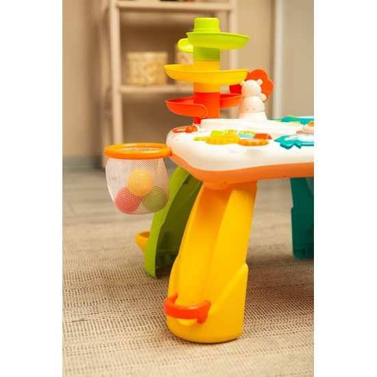 Edukační stolek s tobogánem