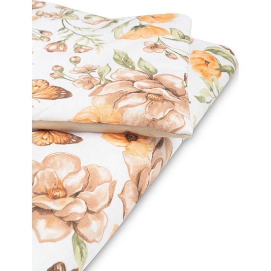 Souprava do postýlky sametová, béžová