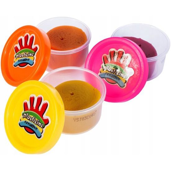 Modelovací plastelína pro děti s formičkami 8 barev Plasticine Set