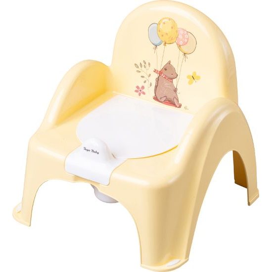TEGA BABY Tega Baby Nočník/židlička Medvídek - žlutý