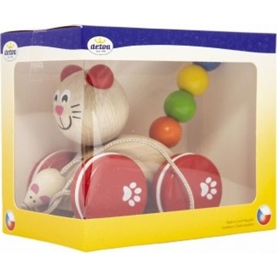 Tahací Kočička s myškou