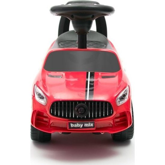 Dětské odrážedlo se zvukem Baby Mix RACER červené