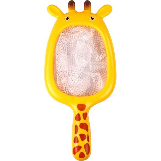 Gumová zvířátka se síťkou do koupele Žirafa