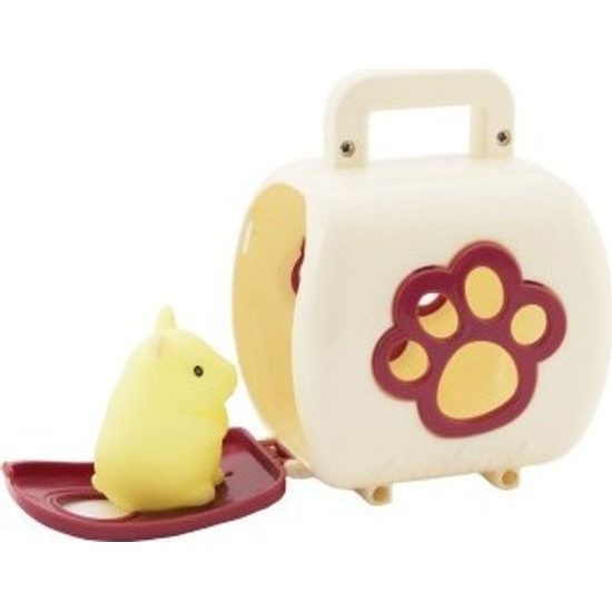 Zvířátko v přepravním boxu - mix 3 barvy