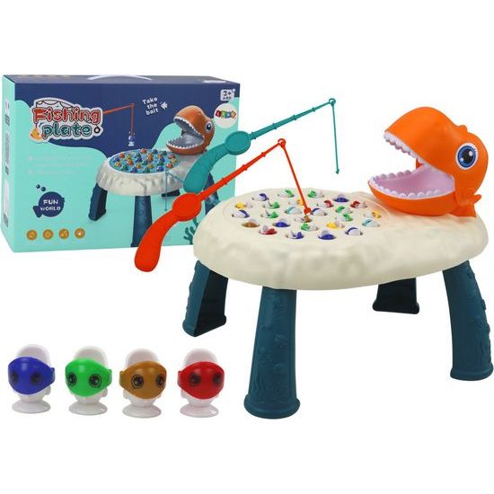 Rybářská arkádová hra Dinosaurus