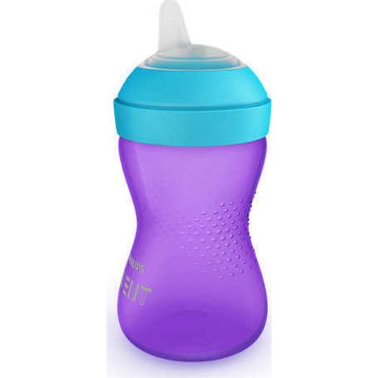 Philips AVENT Hrneček Grippy s jemnou hubičkou 300 ml dívka