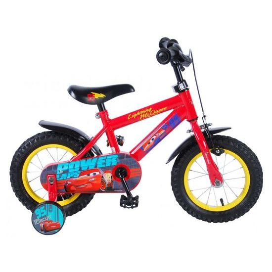 Dětské kolo Volare Disney Cars Red 3 12"