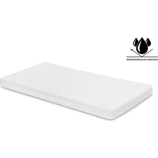 Nepromokavé prostěradlo 120x60 Jersey bílá